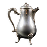 CHRISTOFLE Collection Marly - Théière balustre en métal argenté - XXème