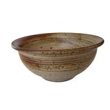 Pyrite sandstone bowl