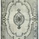 Handwoven overdyed anatolian 1970s 177 cm x 283 cm grey carpet
