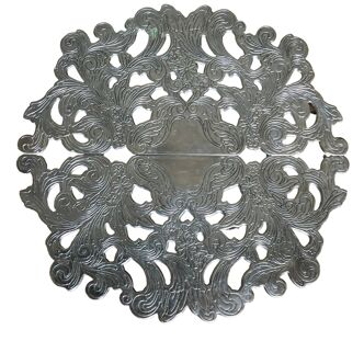 Dessous plat métal extensible