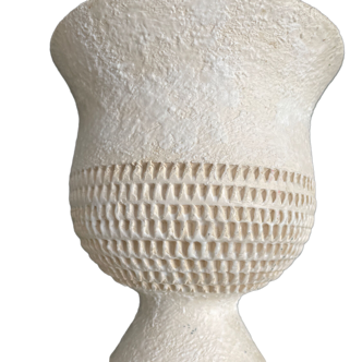 Vase céramique signé