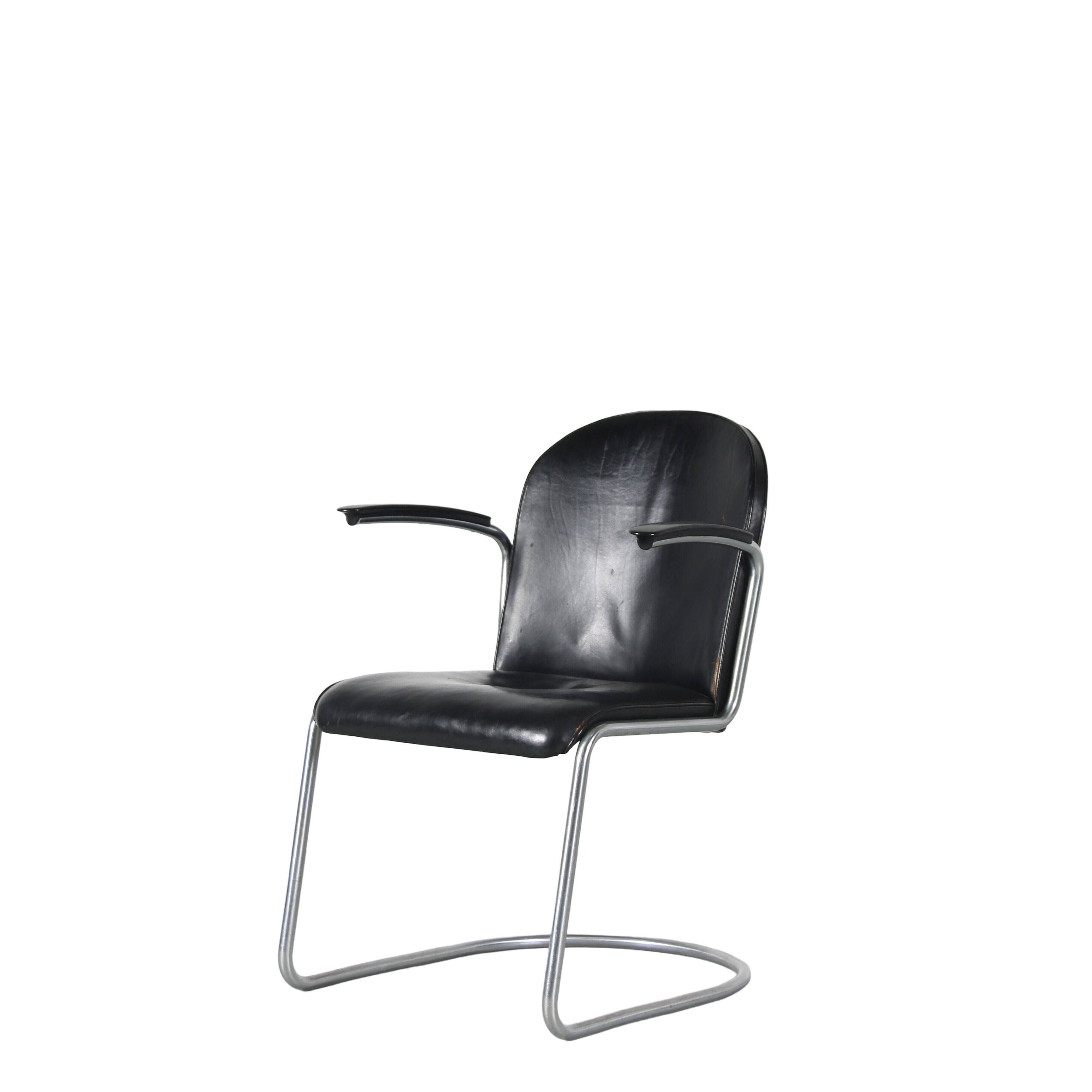 Fauteuil « 413 » par Gispen, Pays-Bas