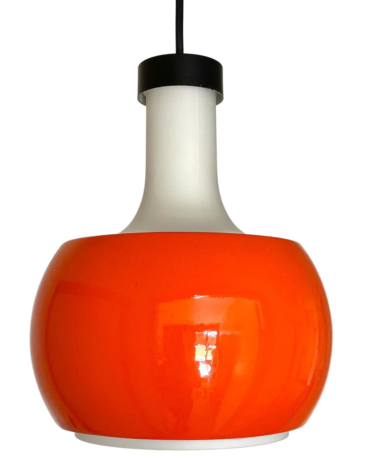 Pendant lamp space age vintage by Rolf Krüger, 1970s