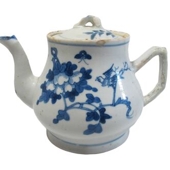Ancienne théière bleu blanc, Chine dynastie Qing