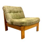 Fauteuil cuir 1960