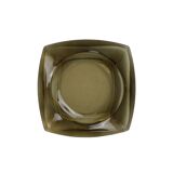 Vintage smoked glass ashtray