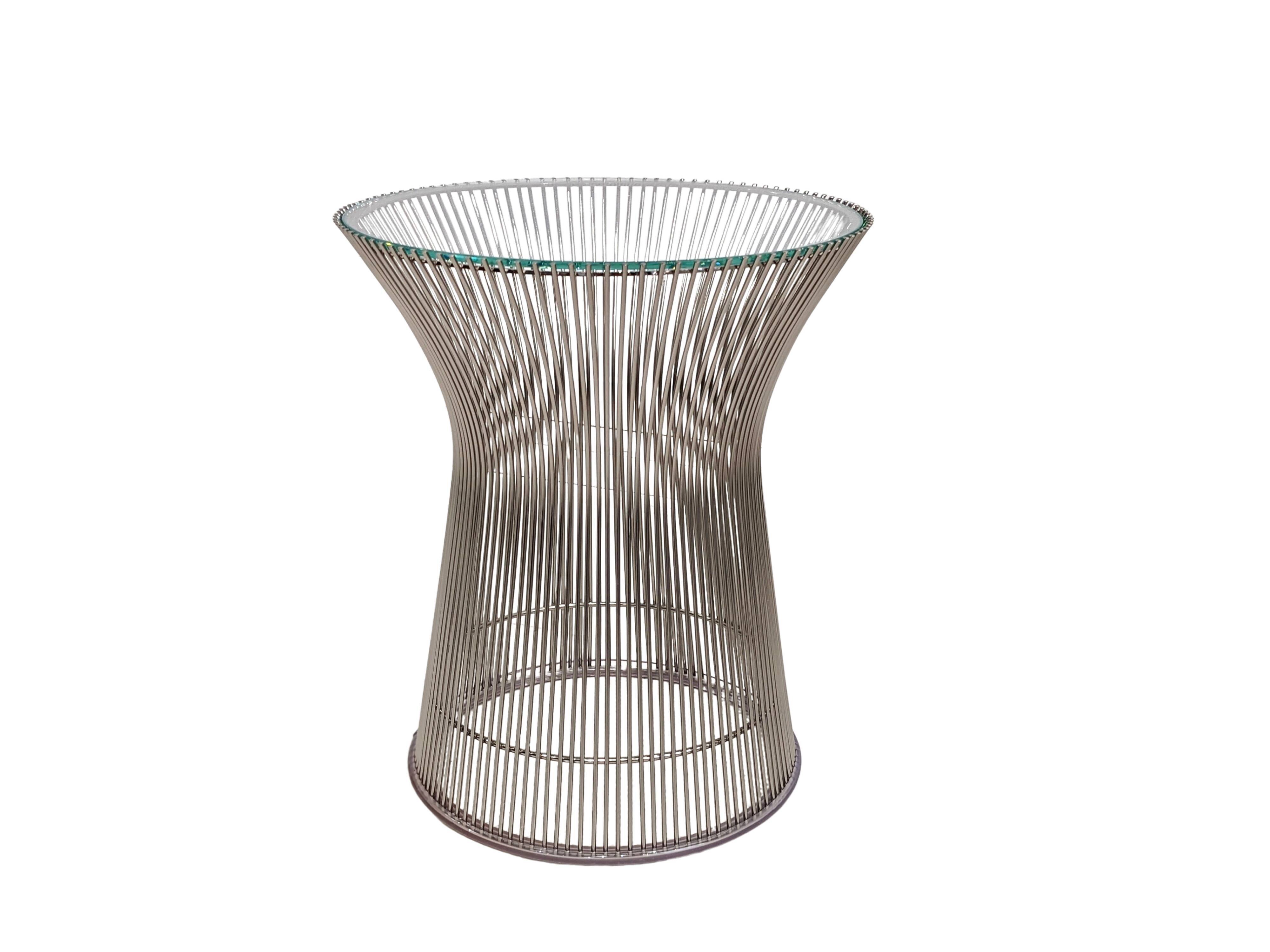 "Platner Side Table" by Warren Platner for Knoll