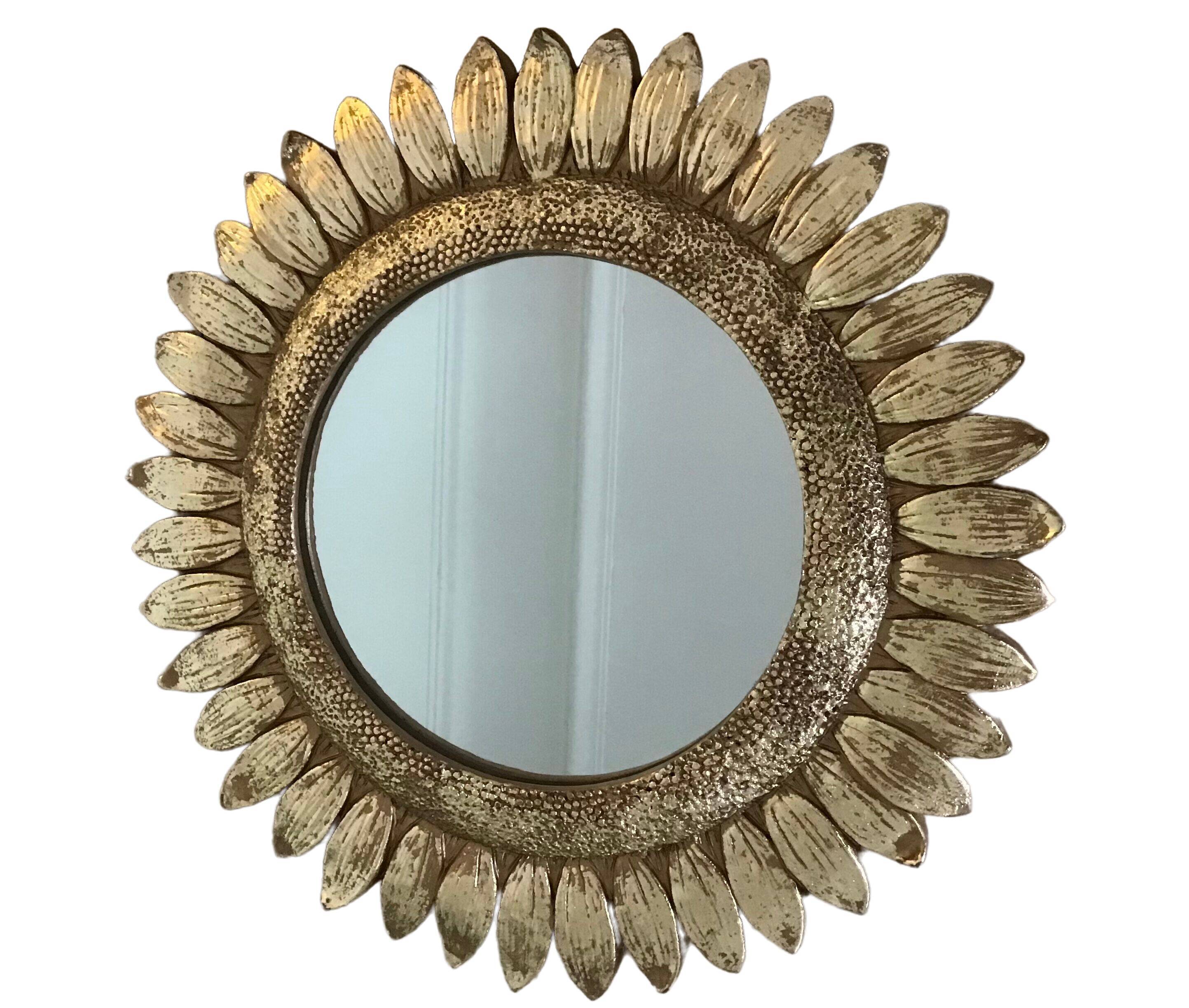 Vintage sun mirror