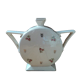 Sucrier en porcelaine fleurs rose