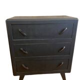 Vintage black dresser