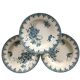Lot 3 assiettes terre de fer