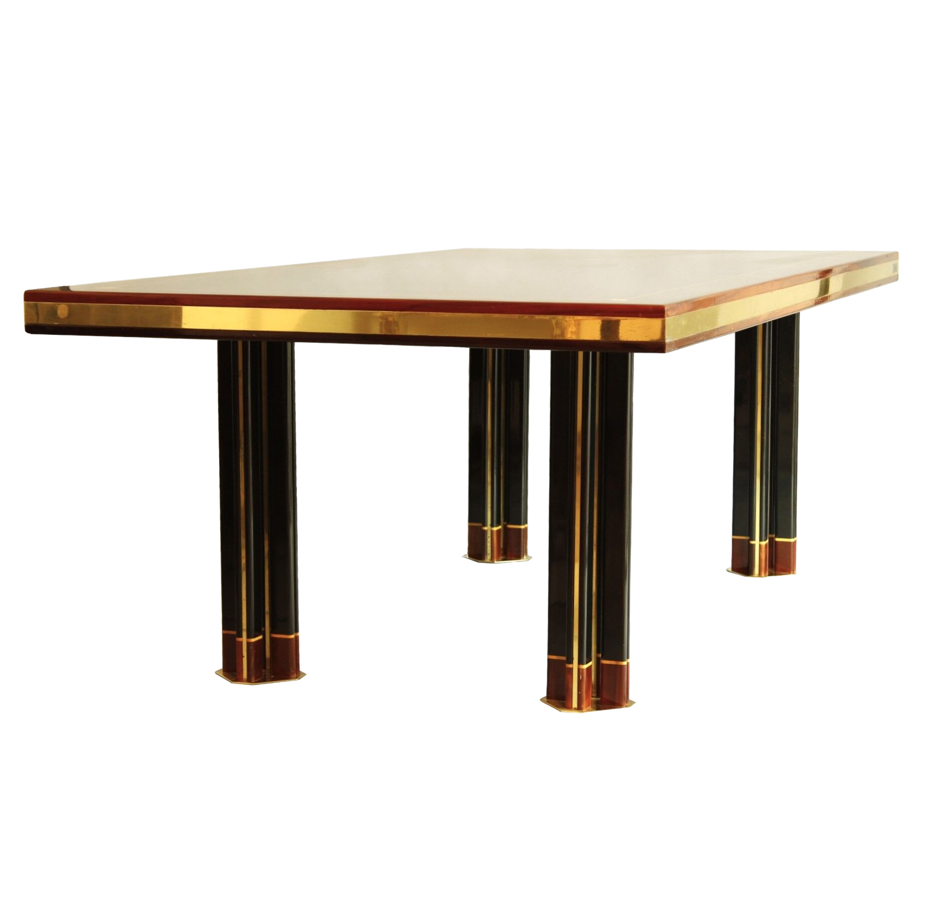 1970s Dining Table by Paolo Barracchia for Roman Deco