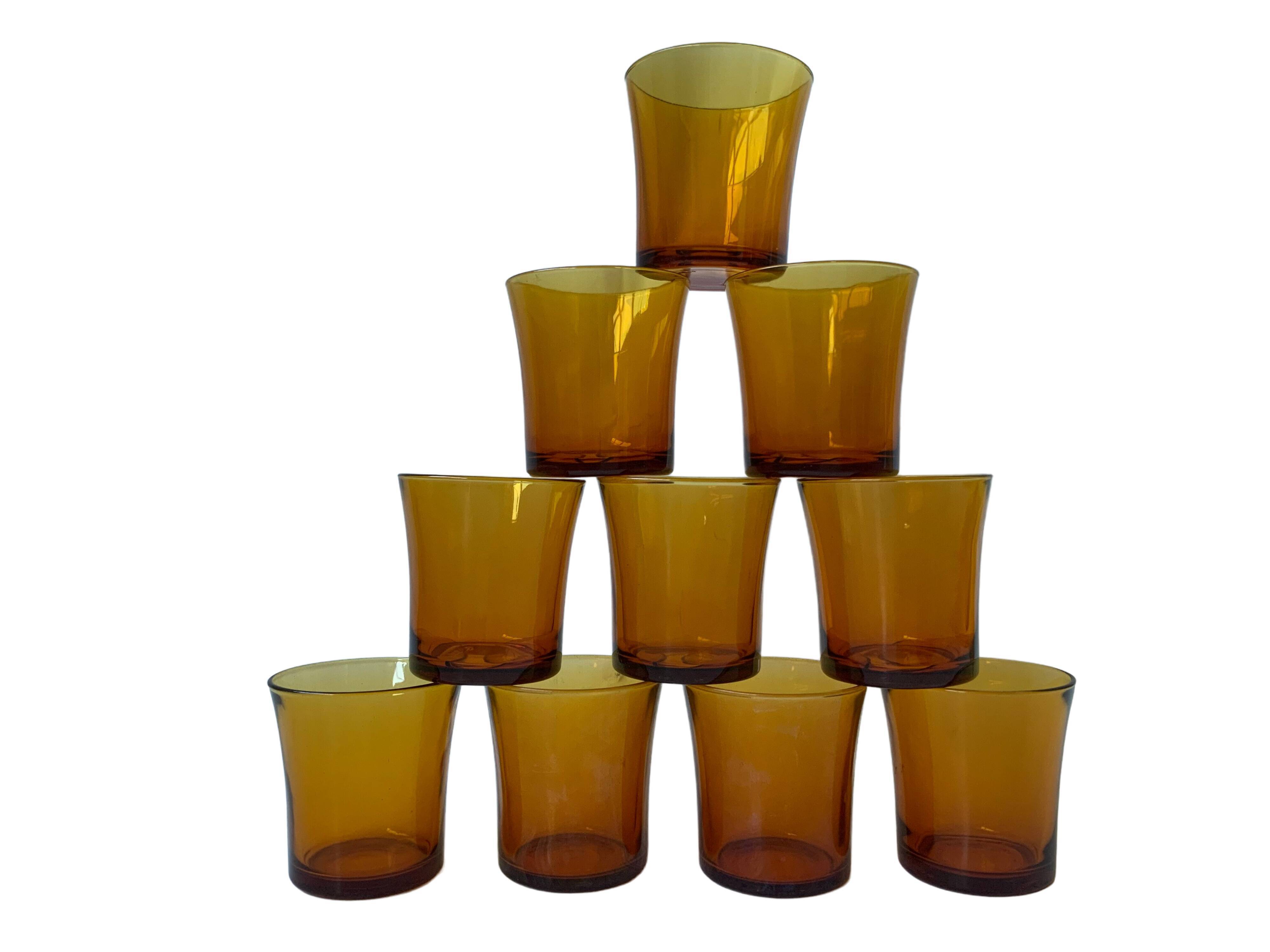 Verres ambres