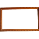 Old frame in worked wood