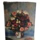 Oil on canvas ancient Bouquet of flowers