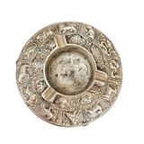 Ashtray in gilded bronze circa 1900