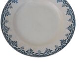 Round earthenware dish Iron earth H B & cie Bordeaux diam 29.5 cm