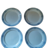 4 plates porcelain Sarreguemines