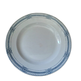 Plat rond Porcelaine Sarreguemines Carina