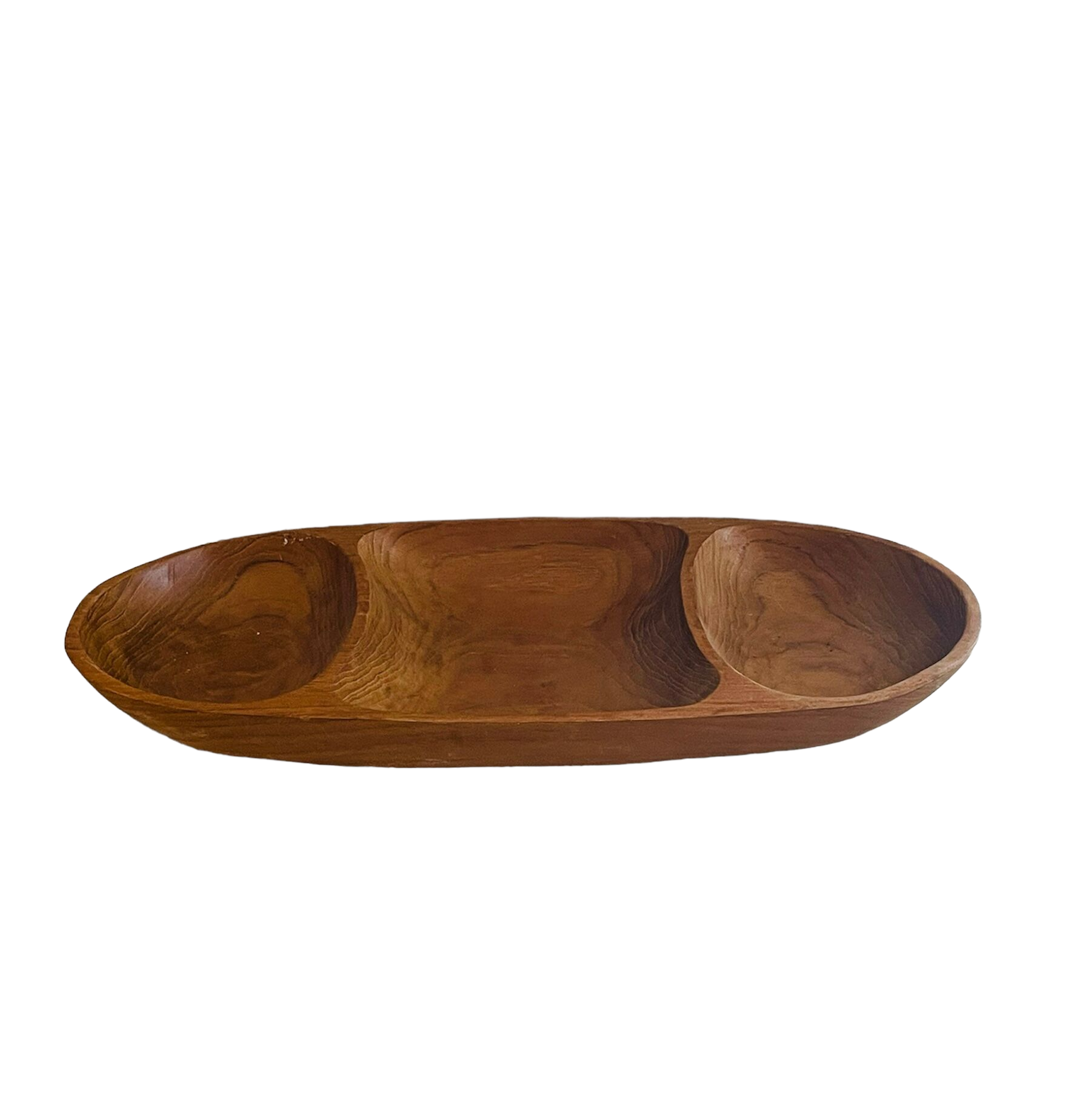 Plateau en bois vintage 41,5cm