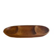 Plateau en bois vintage 41,5cm