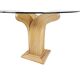 Bamboo dining table by Vivai Del sud, 1970s