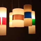 Chandelier with vintage suspensions