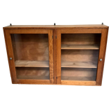 Vintage wall display case