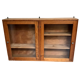 Vintage wall display case