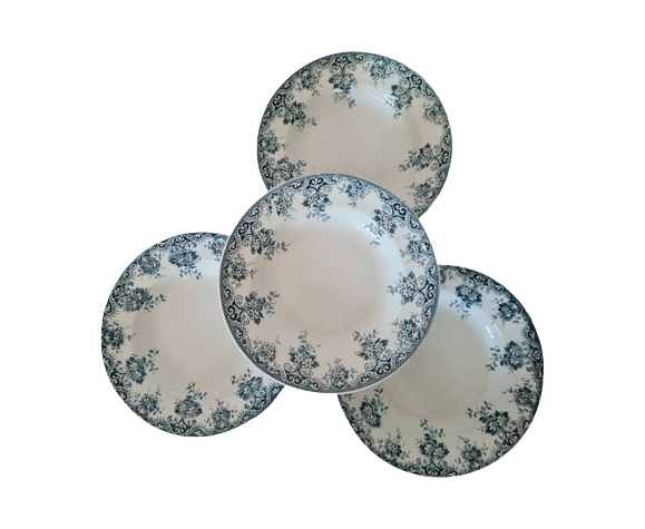 CORNER BHV Lot 4 plates dessert