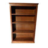 Vintage oak open bookcase