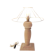Product BHV Wooden lamp foot middle XXth.