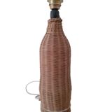 Wicker lamp foot