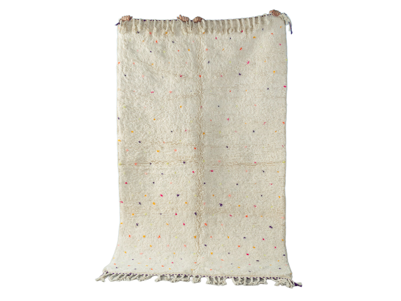 Tiny polka dots ii, berber rug, 150 x 250