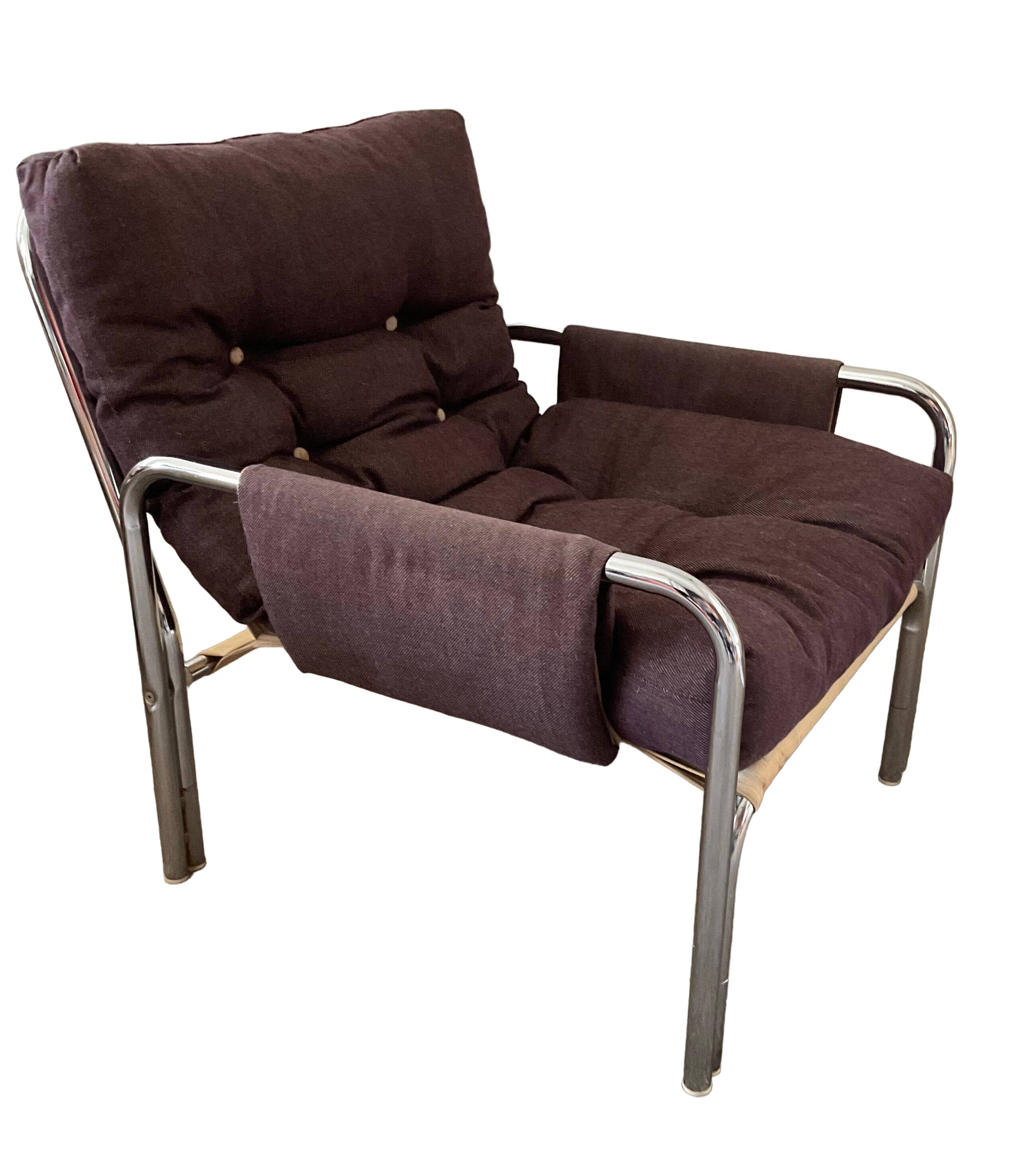 Vintage armchair Bauhaus style 70s