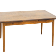 Table de salle à manger "portefeuille" en palissandre, Danemark, 1960