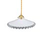 Serrated opaline suspension