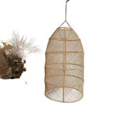 Lampshade in rafia