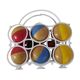 Wooden petanque game