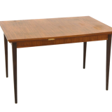 Teak "wallet" dining room table, Sweden, 1950
