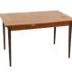 Teak "wallet" dining room table, Sweden, 1950