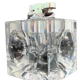Cubic crystal table lighter