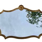 Mirror gilded baroque style