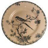 Plate Provencal Gien Bird