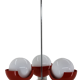 Space Age Chandelier by Napako, Czechoslovakia, 1970s
