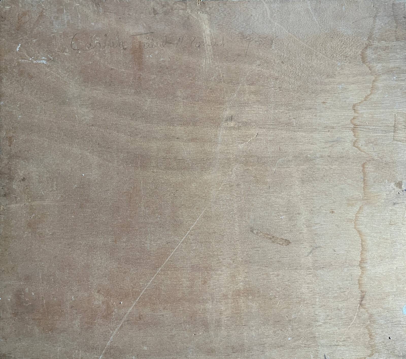 Tableau HSP 1956 "Kasbah Talat n’Yacoub" Orientalist Morocco