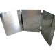 Old wall triptych mirror