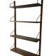 Scandinavian wall shelves Poul Cadovius royal system 60s