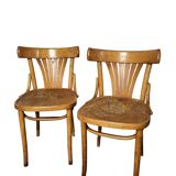 Pair of bistro chairs