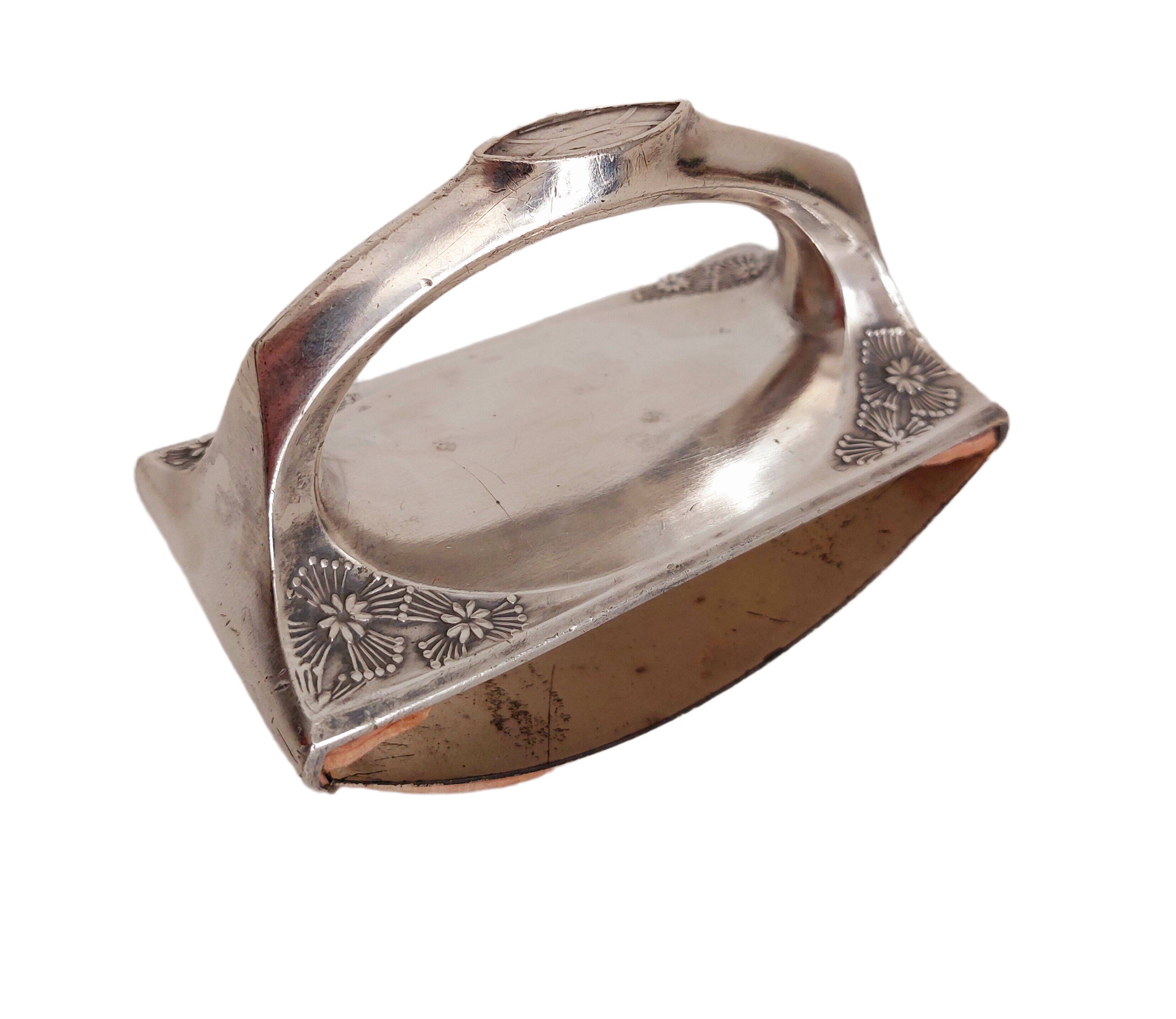 Silver metal blotting stamp Germany